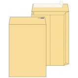 Почтовый пакет объемный EXTRAPACK С4 (230x330x40 мм), strip kraft