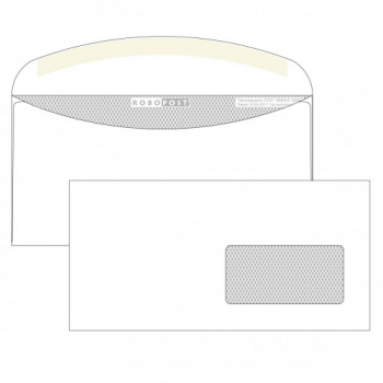 Конверт C65 ROBOPOST, декстрин, правое окно (45х90 мм)