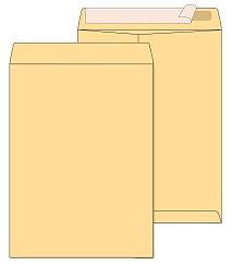 Почтовый пакет MULTIPACK Е4 (300x400 мм), стрип крафт